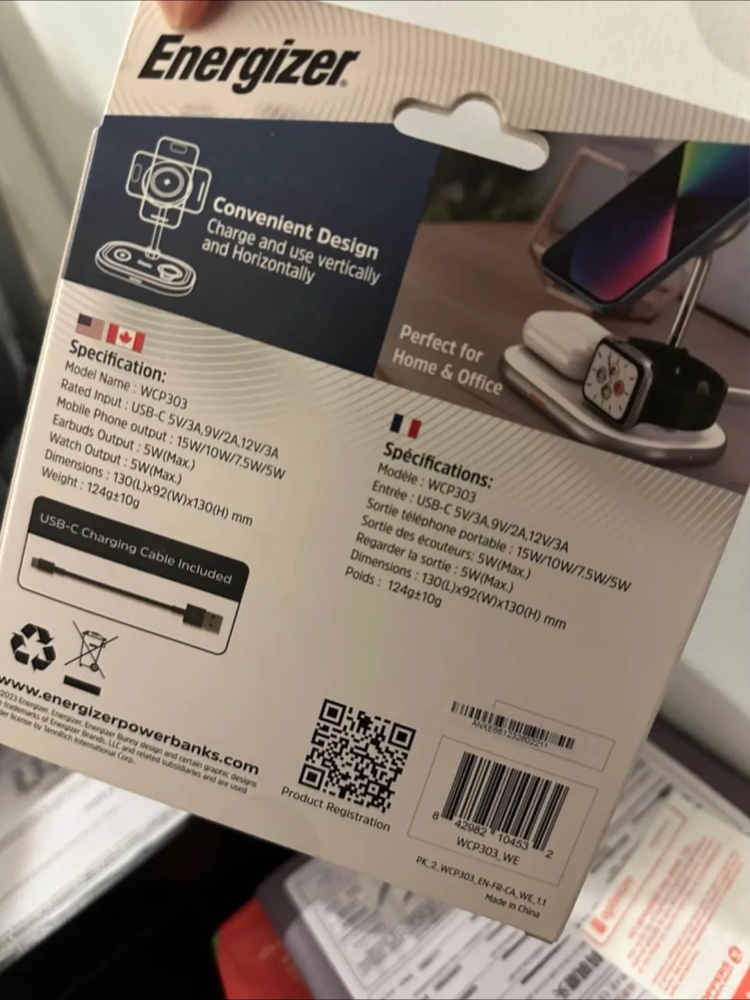 Energizer Ultimate 3-in-1 Wireless Charger image indicator(3)