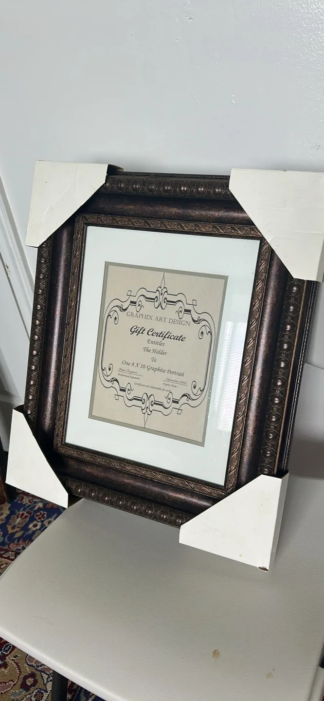Ornate Dark Brown Picture Frame thumbnail