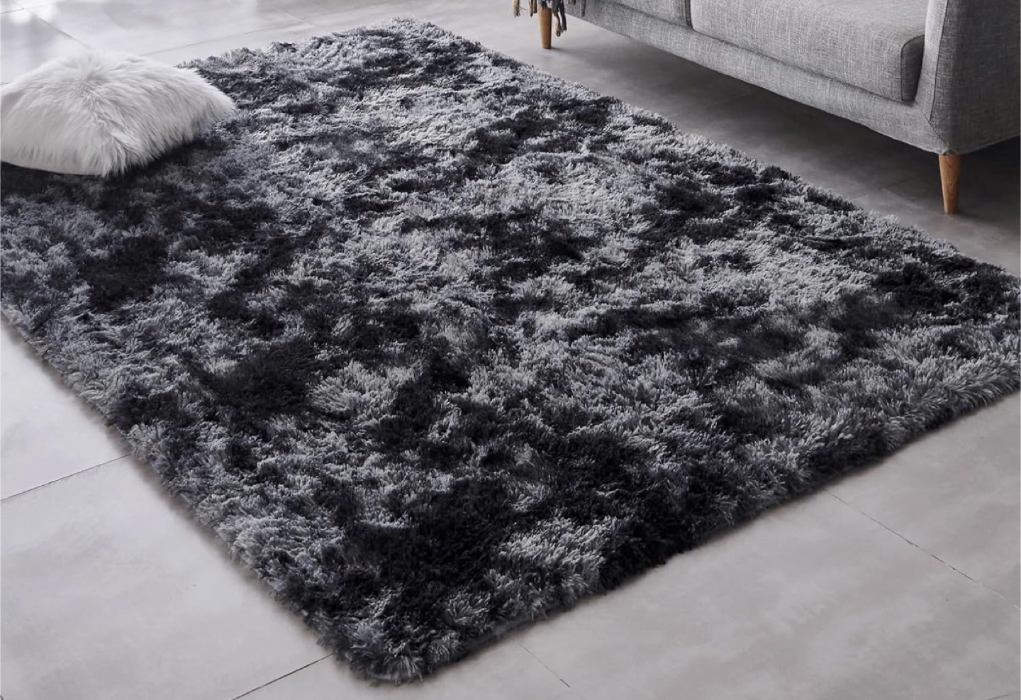 Shag Rug - Dark Grey
