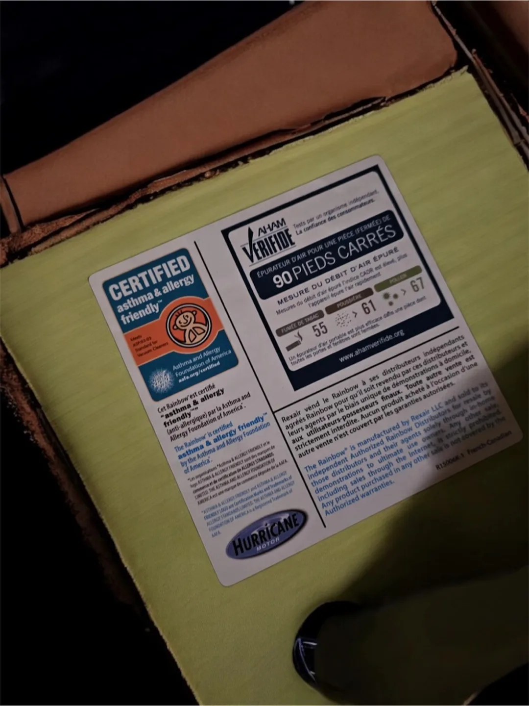 Rainbow Aquamate Water Vacuum (unused) - in original Box image indicator(2)