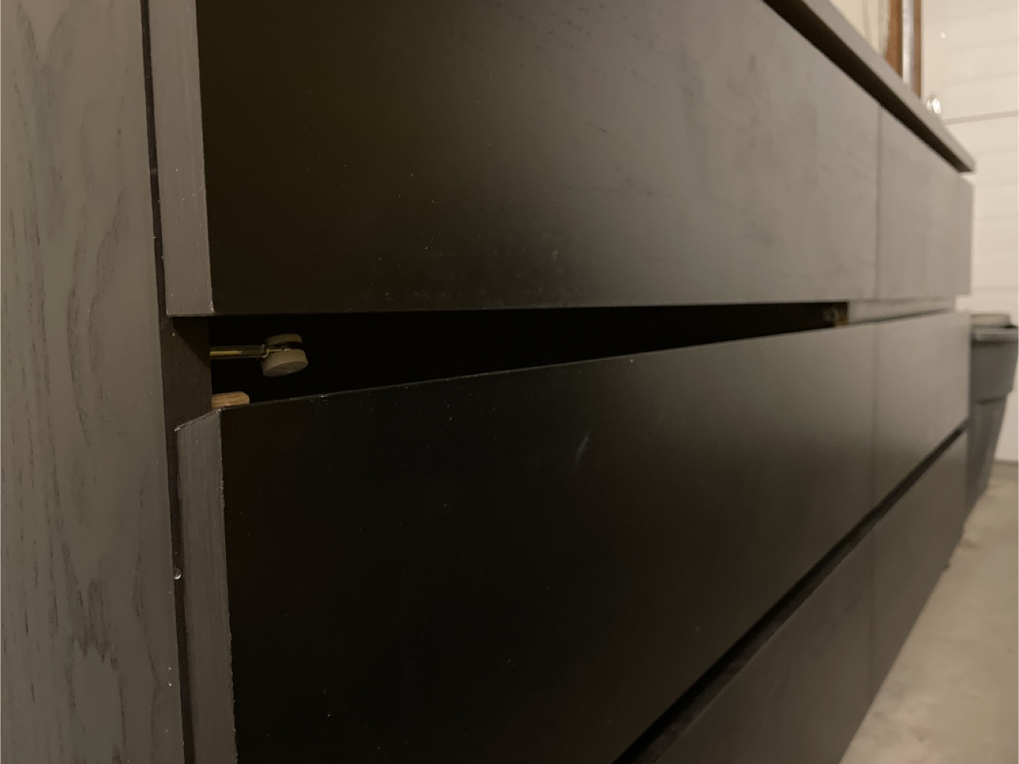 IKEA MALM 6-Drawer Dresser - Black-Brown - photo 4