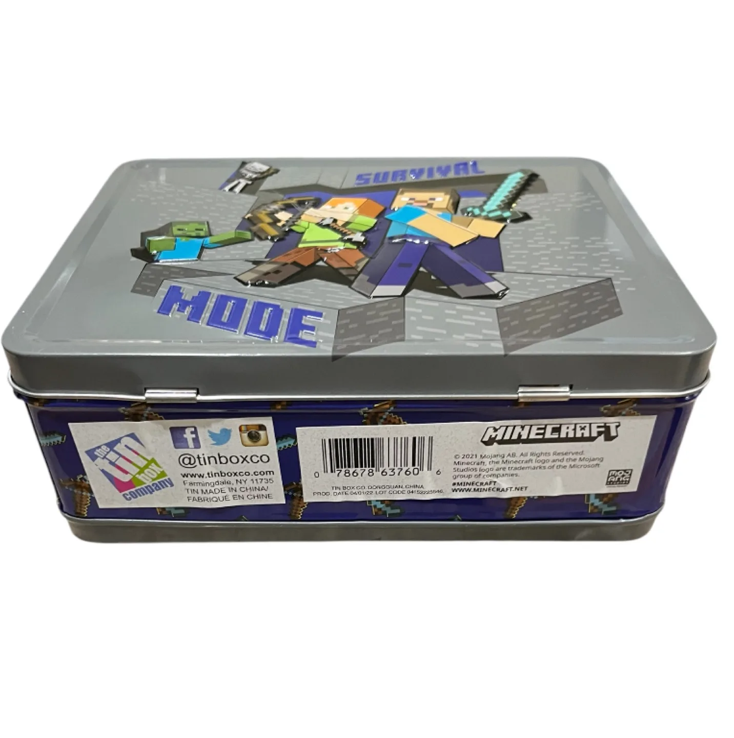 Minecraft Metal Lunchbox & Dennis Figure image indicator(8)