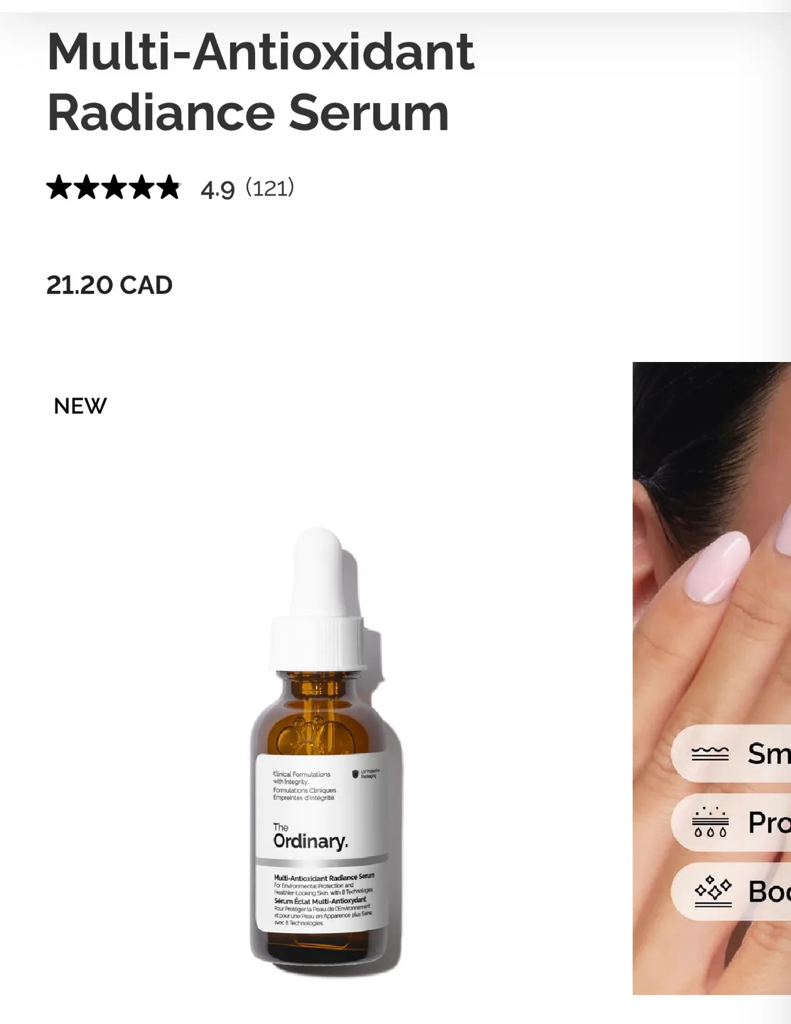 The Ordinary Multi-Antioxidant Radiance Serum 30ml image indicator(2)