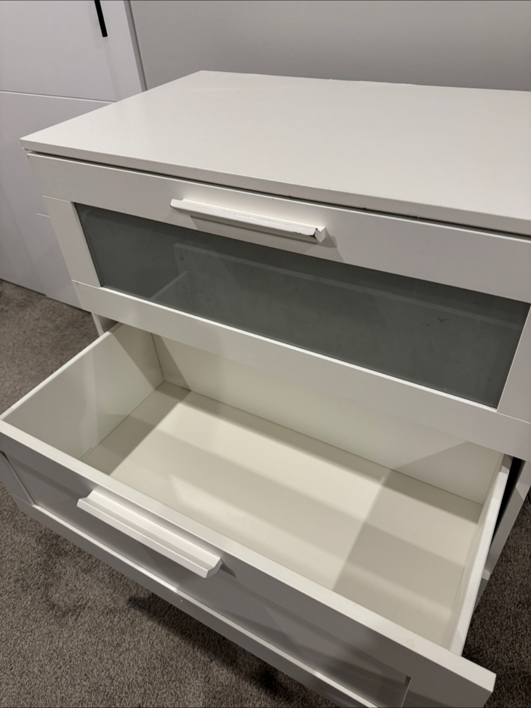 White IKEA  3-Drawer Chest - photo 5