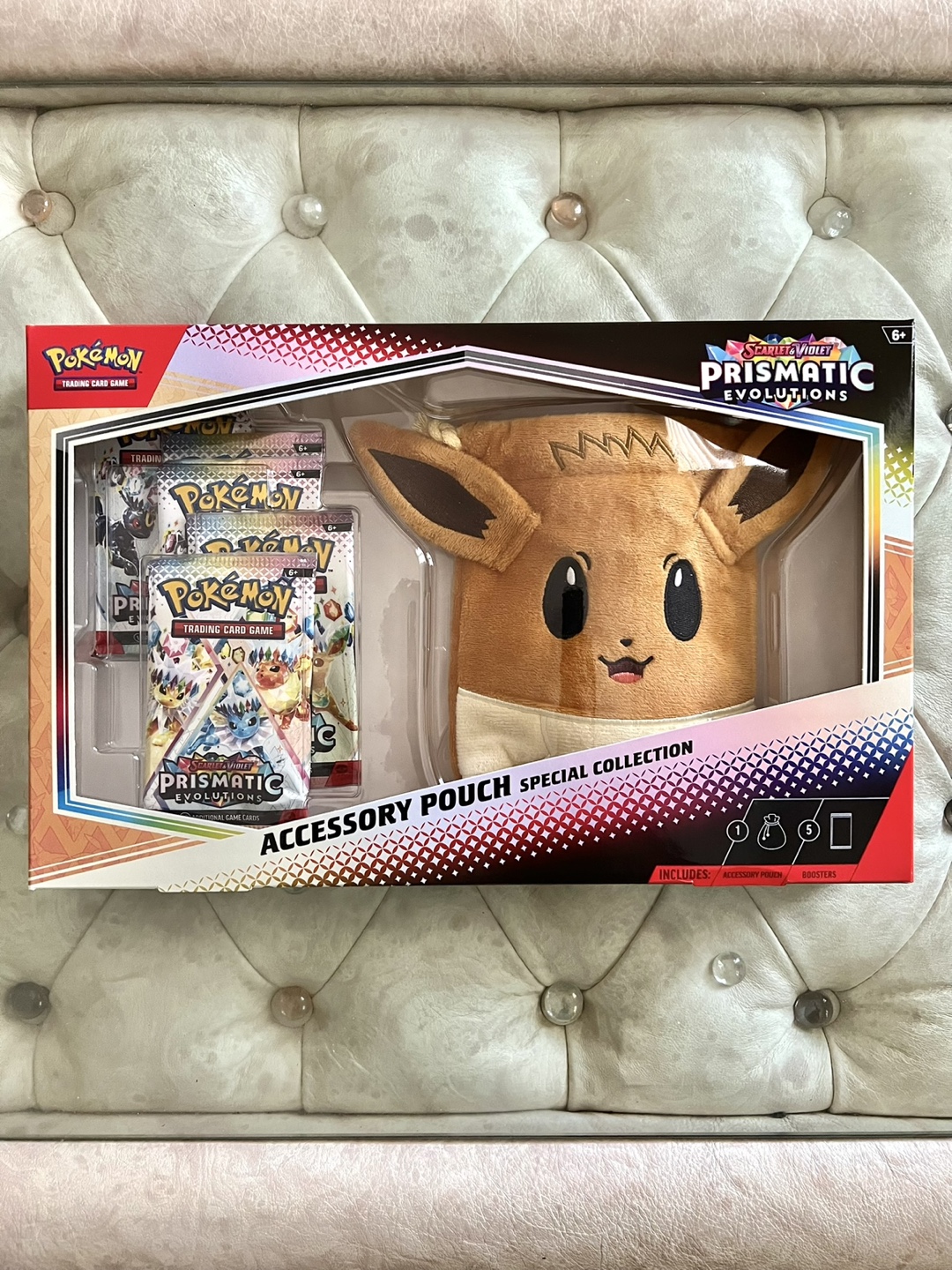 Pokémon Prismatic Evolutions Accessory Pouch