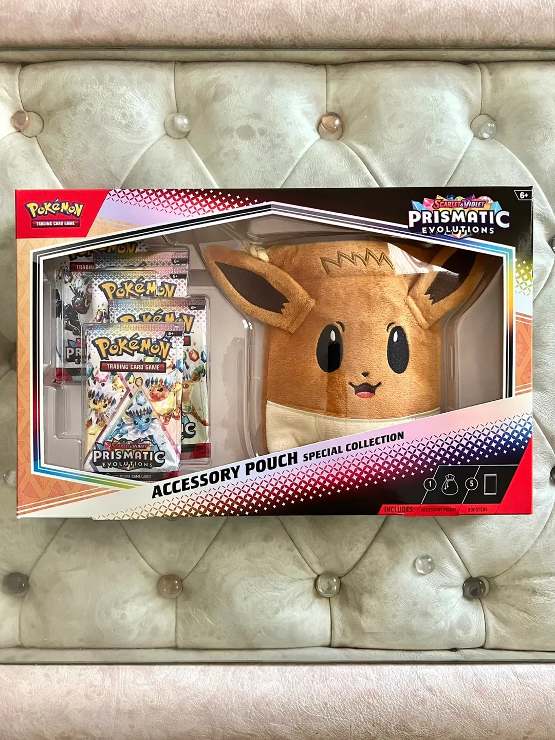 Pokémon Prismatic Evolutions Accessory Pouch