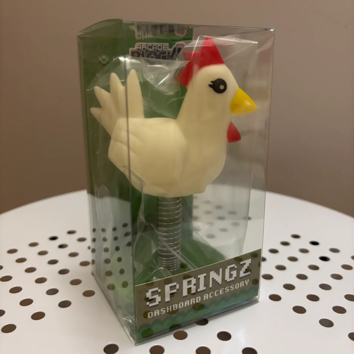 Arcade Block Exclusive Springz Dashboard Accessory - Chicken thumbnail