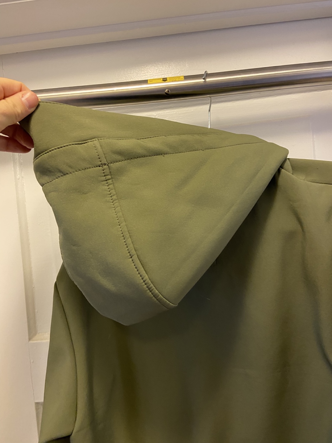 Only & Sons Olive Green Softshell Hooded Parka - photo 4