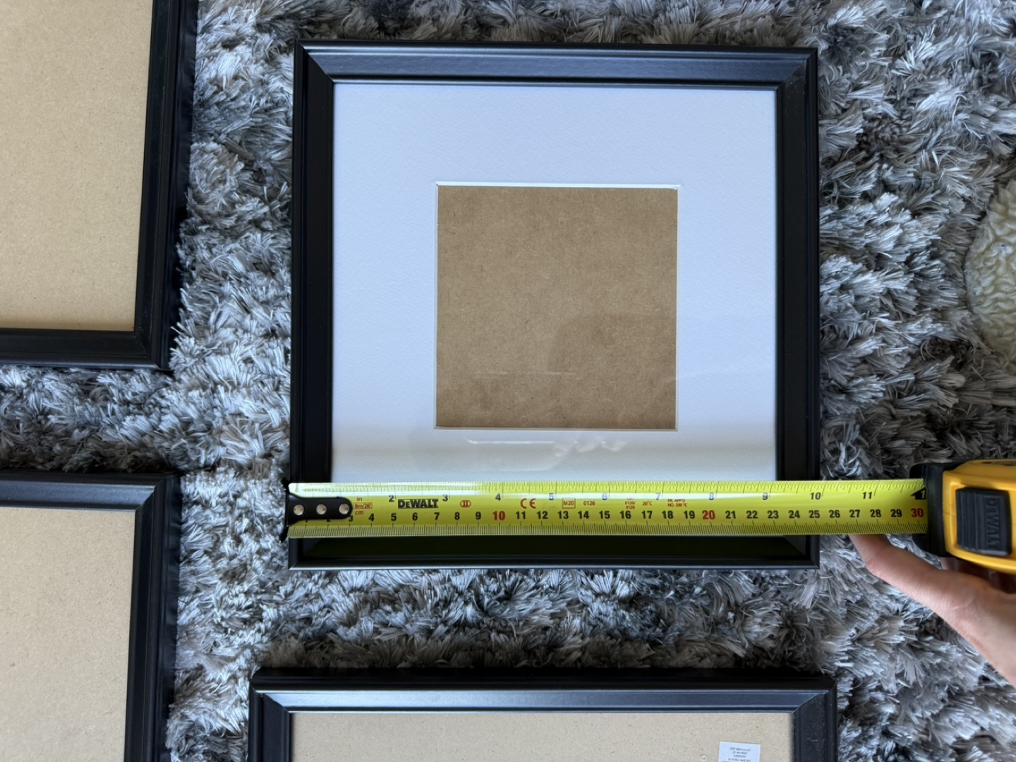 Set of 8 Black Picture Frames - photo 4