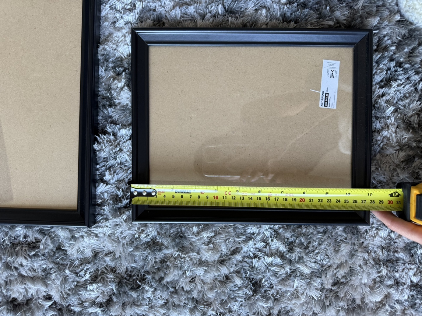 Set of 8 Black Picture Frames - photo 2
