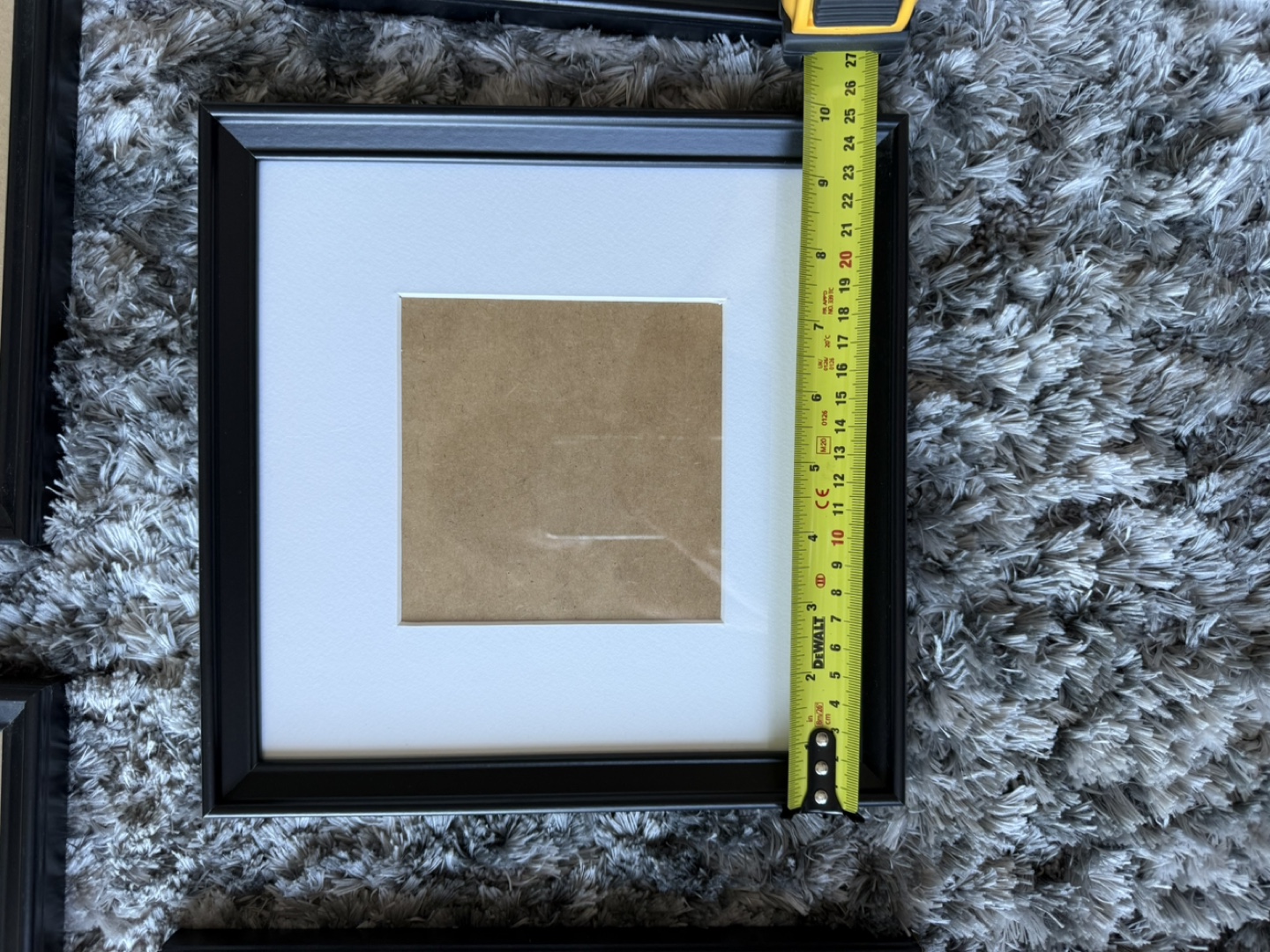 Set of 8 Black Picture Frames - photo 5