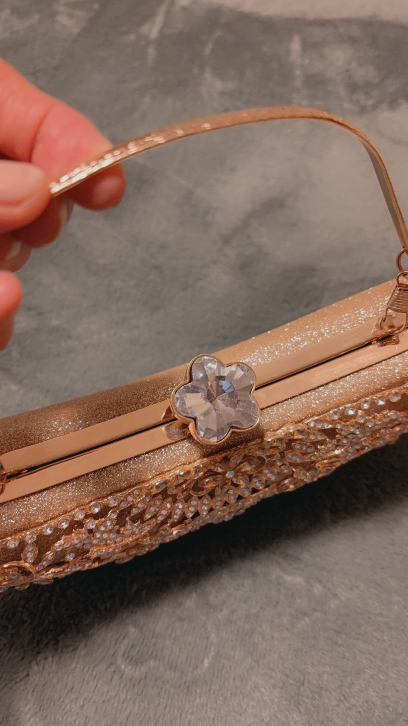 Sparkly Gold Evening Clutch - photo 3