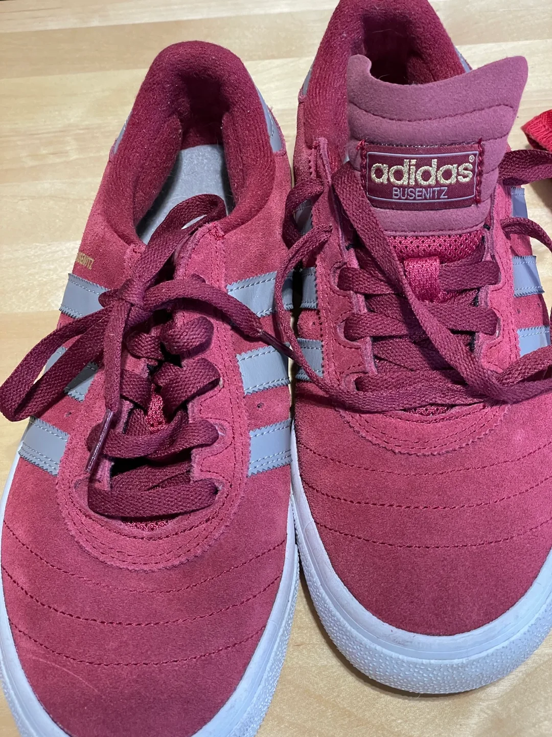 Adidas Busenitz Burgundy Skate Shoes 🧡 image indicator(5)