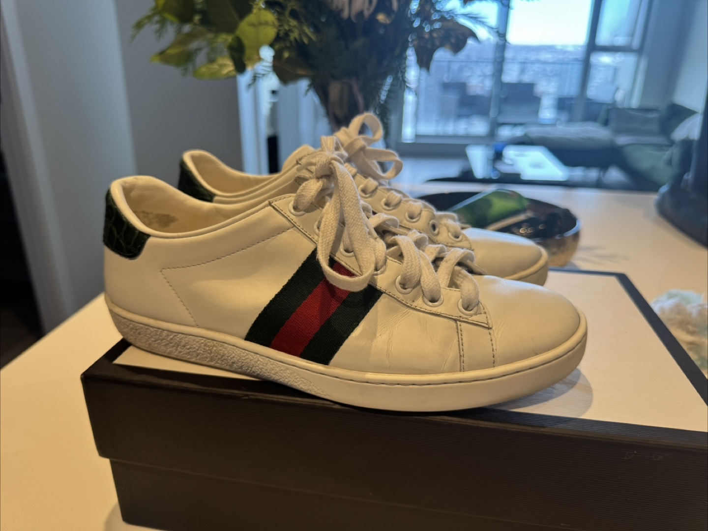 Gucci Leather Sneakers