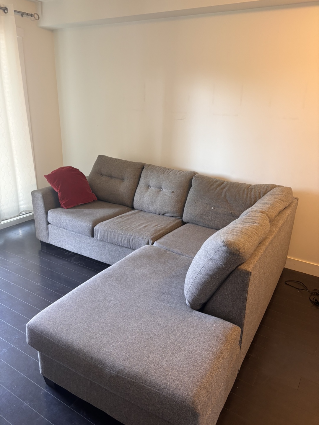 Grey Sectional Sofa - photo 5