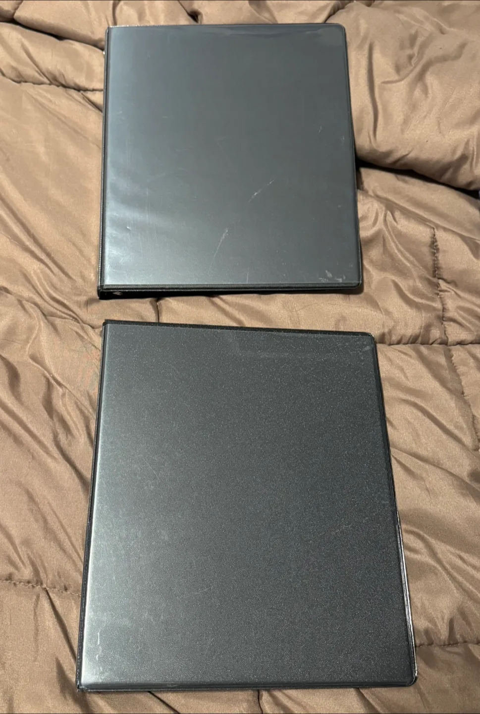 Two Black 3-Ring Binders thumbnail