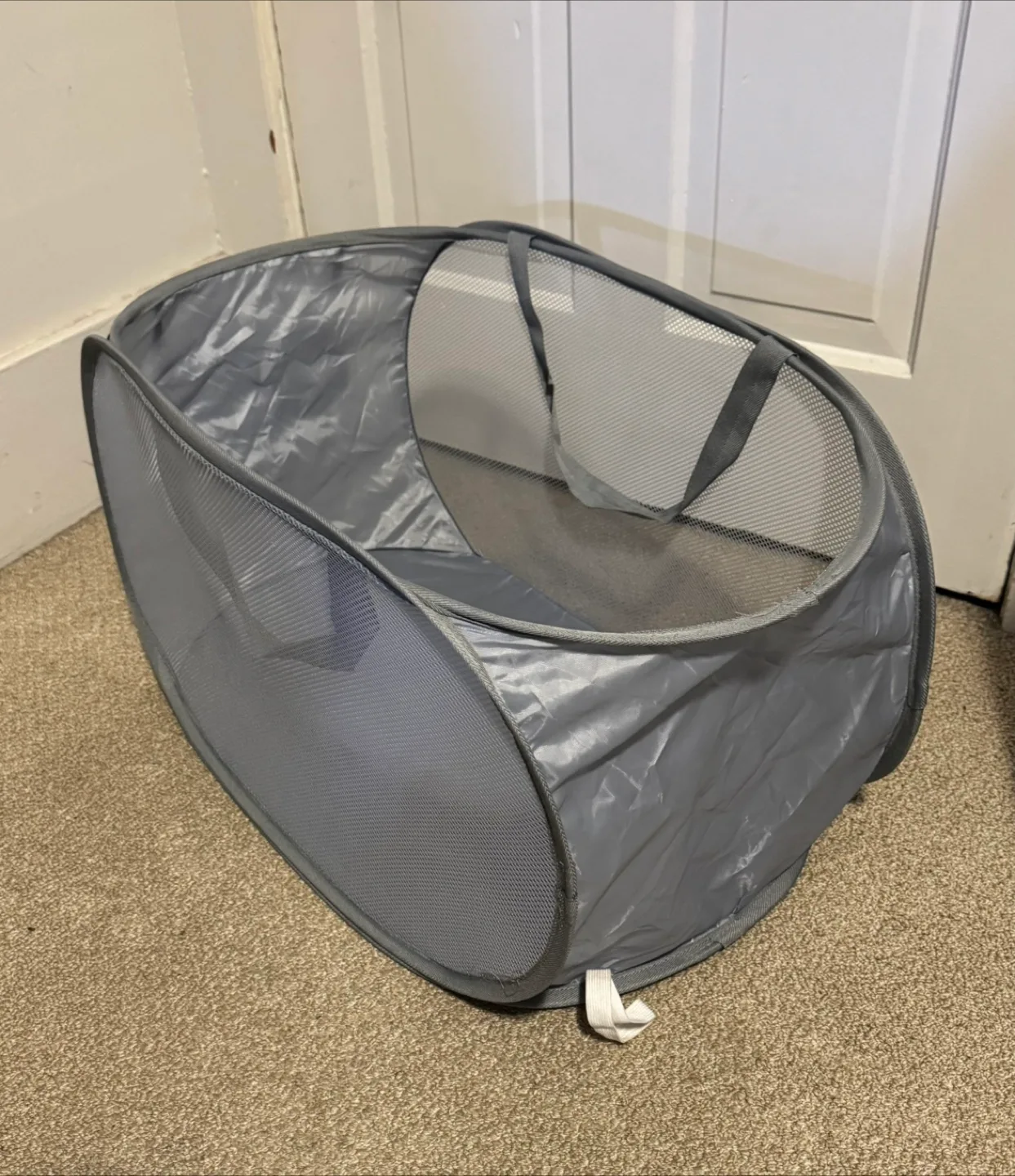 Grey Laundry Hamper thumbnail