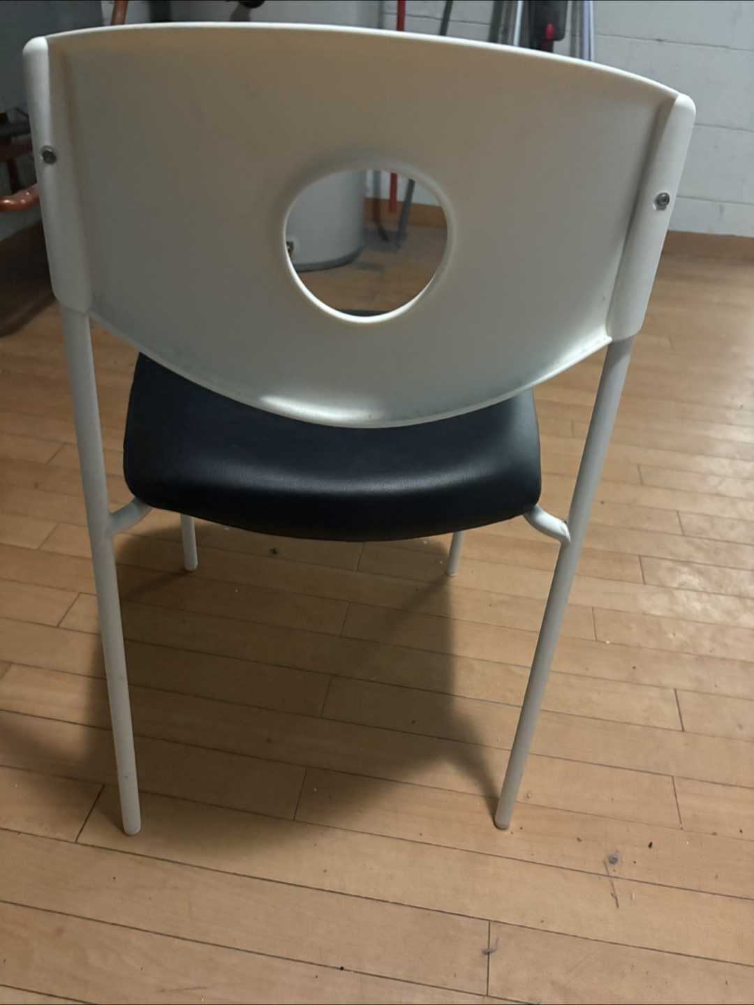 IKEA STOLJAN Chair - White and Black - photo 2