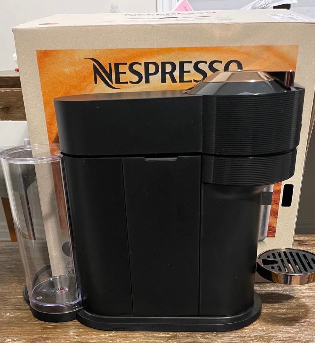 Nespresso Vertuo Next Coffee Machine - Black and Copper - photo 5