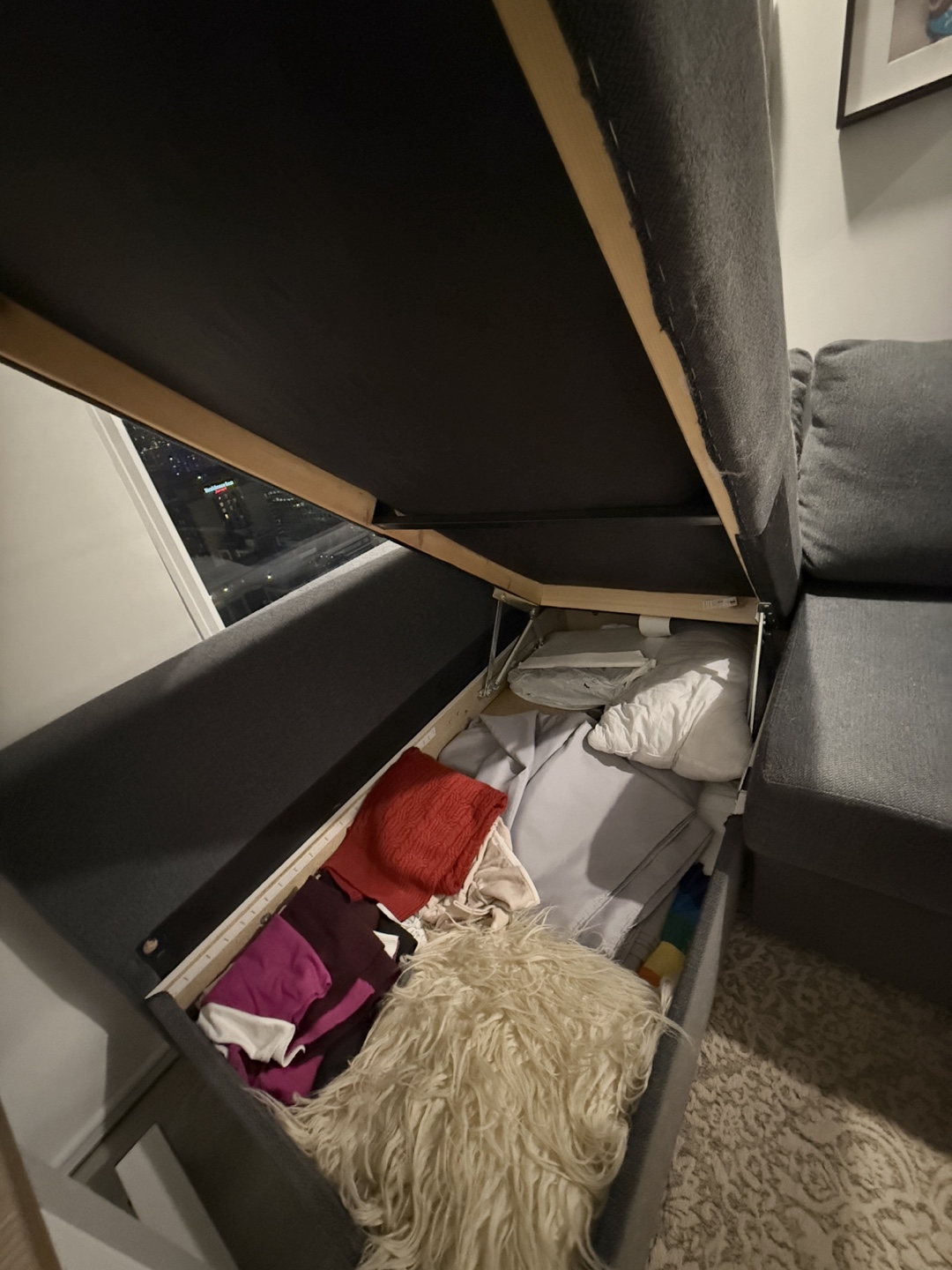Corner Sofa-Bed with Storage - photo 3