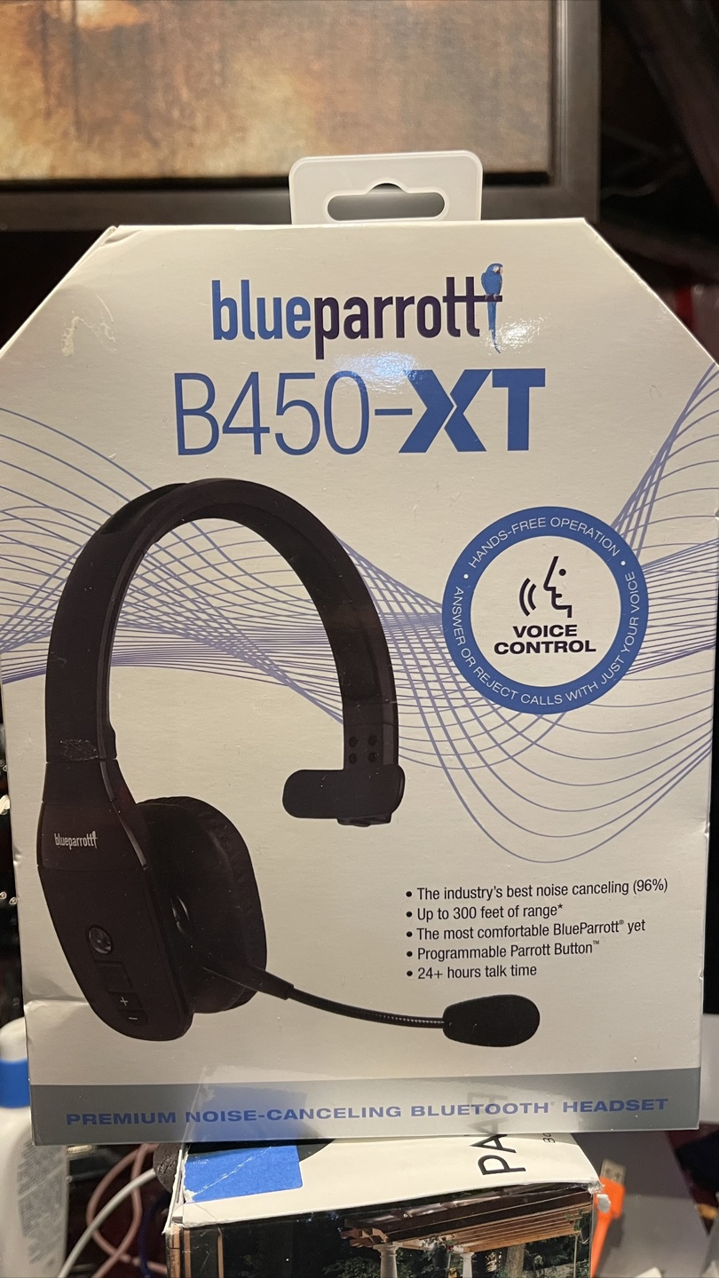 BlueParrott B450-XT Premium Noise-Cancelling Bluetooth Headset