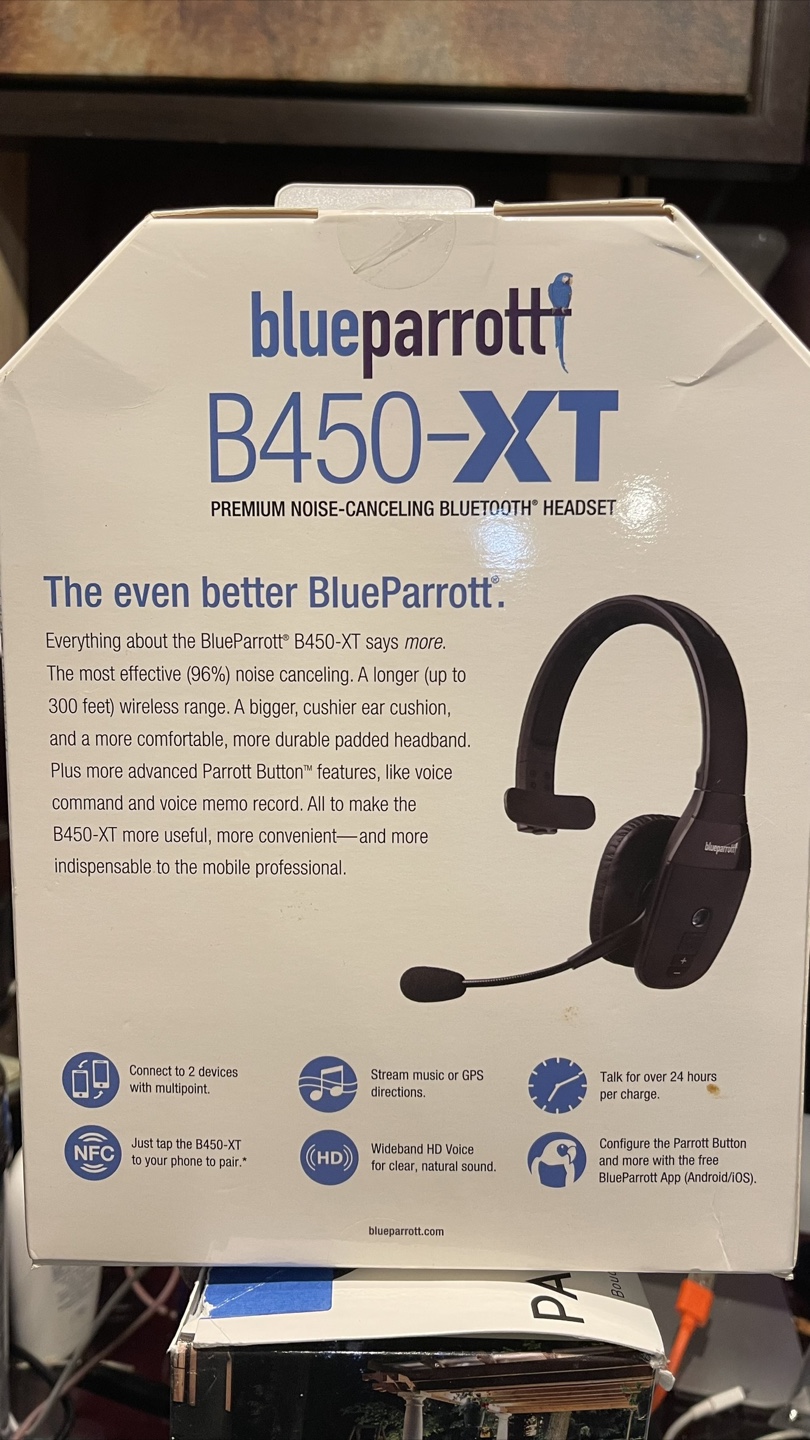 BlueParrott B450-XT Premium Noise-Cancelling Bluetooth Headset - photo 3