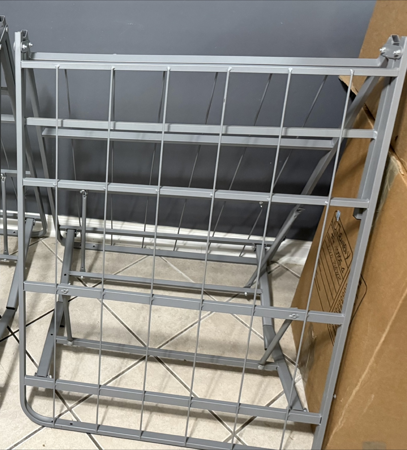 Twin Metal Bed Frame with 500lb Weight Capacity - photo 4