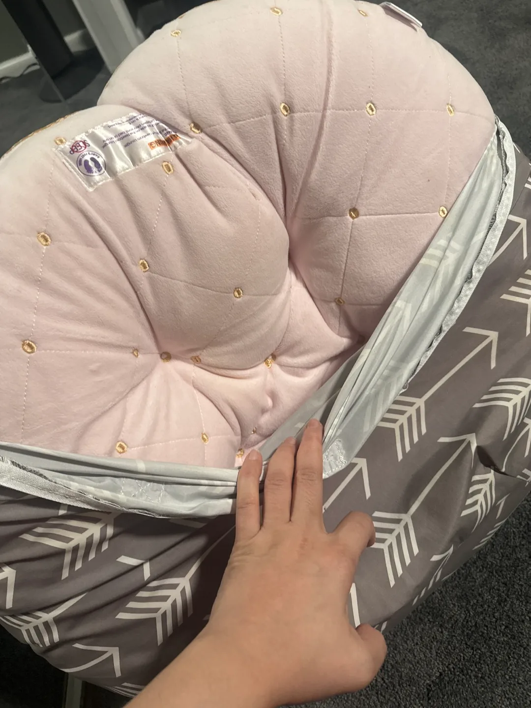 Baby Floor Seat with Removable Cover image indicator(3)