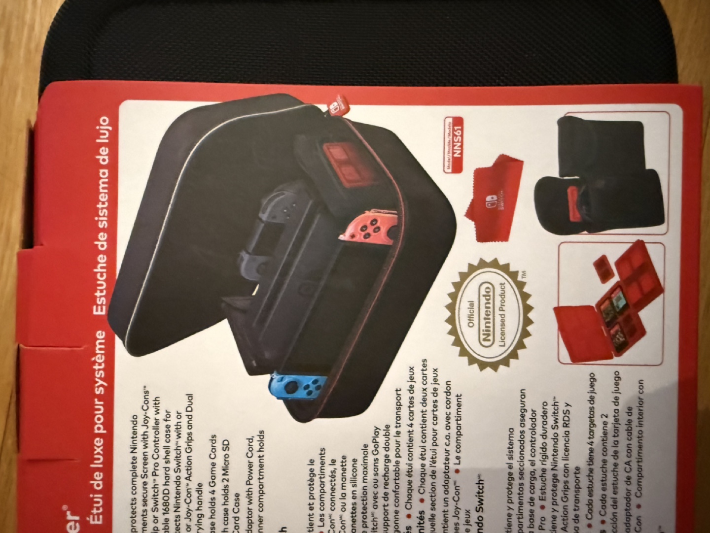 NEW - Nintendo Switch Game Traveler Deluxe System Case - photo 3