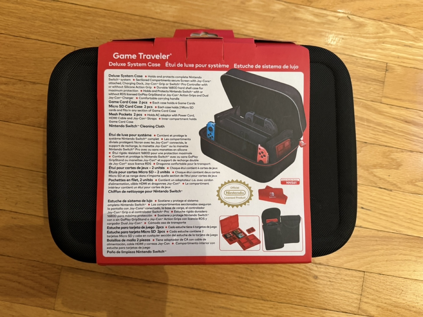 NEW - Nintendo Switch Game Traveler Deluxe System Case - photo 2