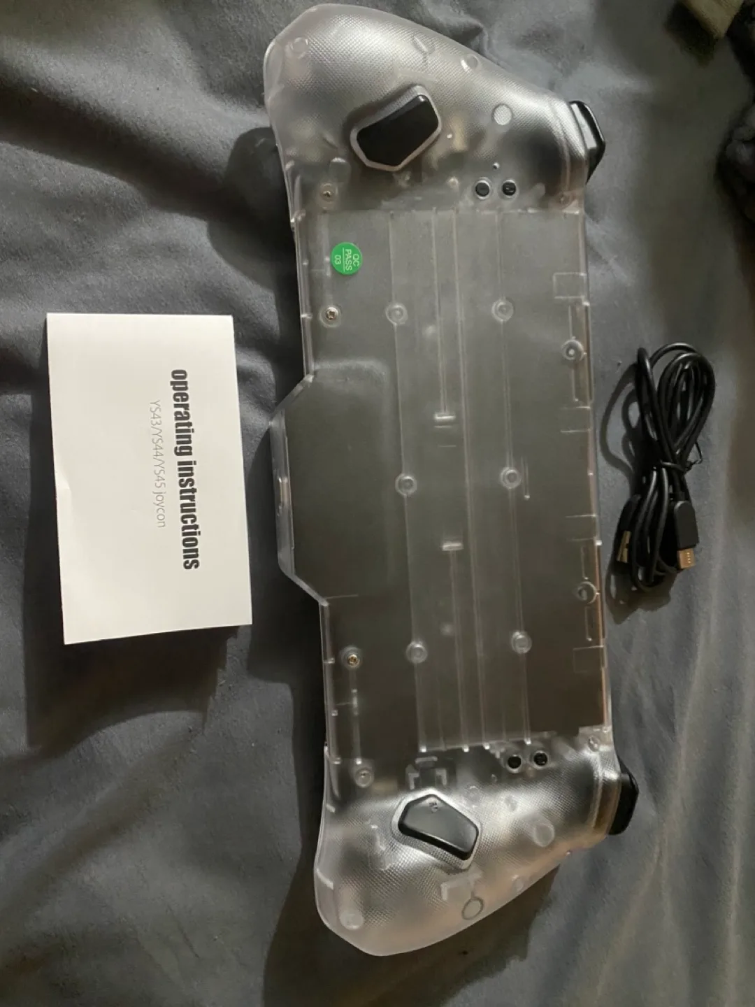Transparent Mobile Gaming Controller image indicator(2)