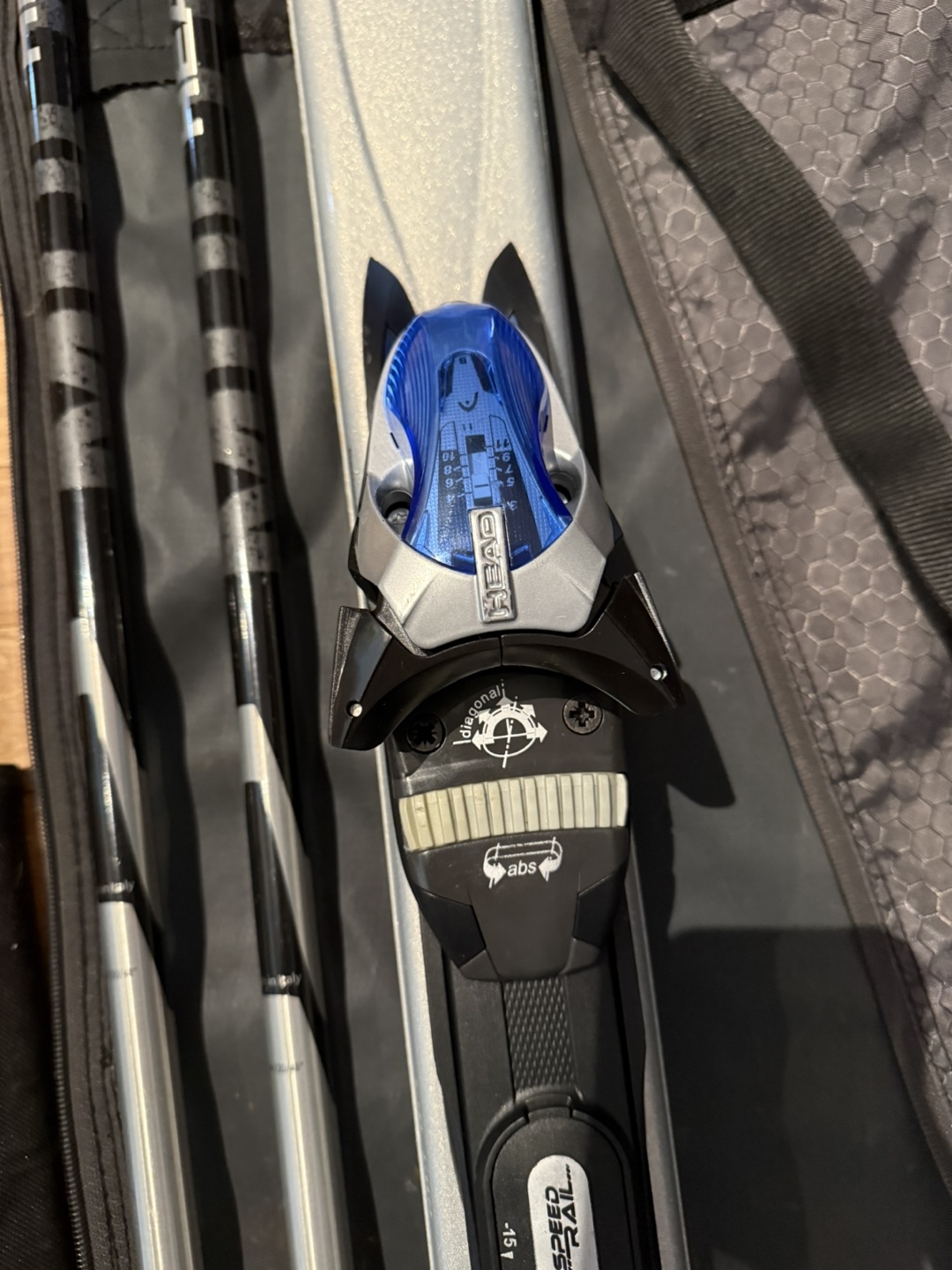 HEAD 163 cm Skis + HEAD Ski Poles + HEAD Ski Bag - photo 4