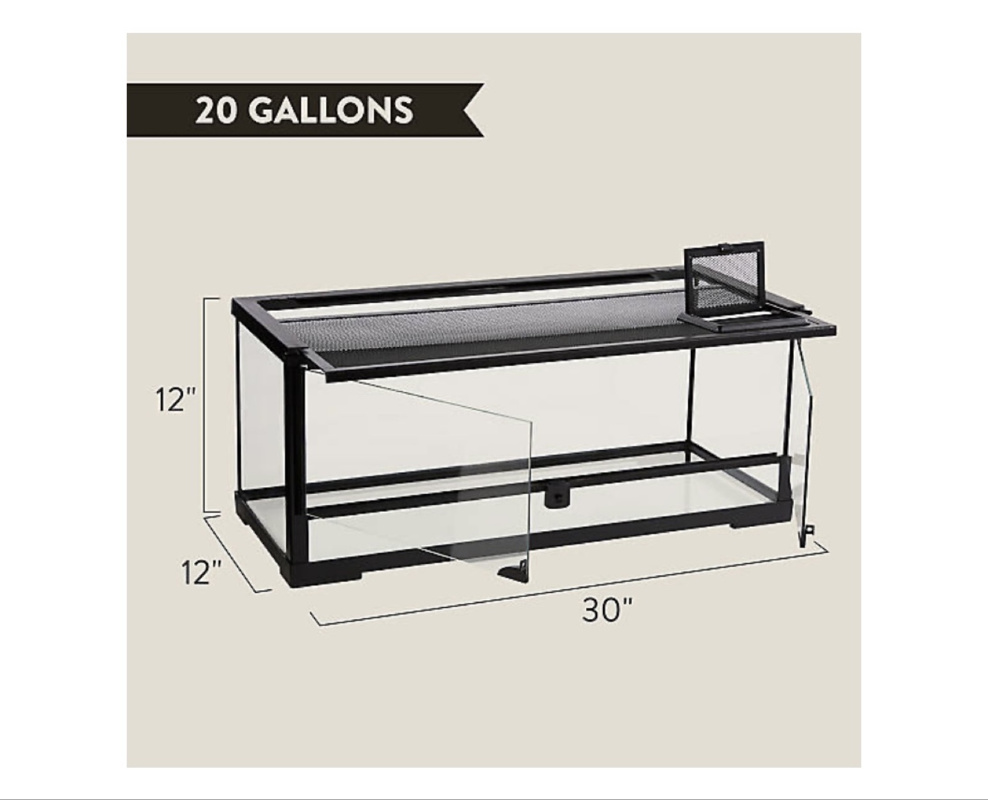 Thrive Reptile Terrarium Kit - 20 Gallon - photo 3