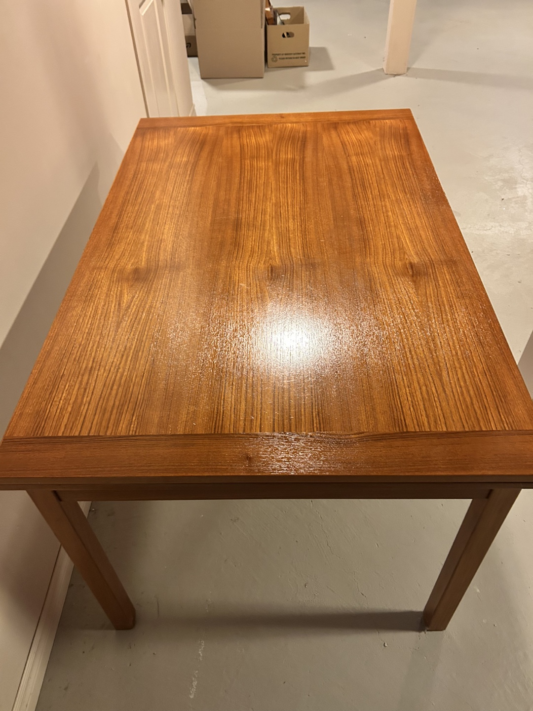 Mid-Century Modern Extendable Teak Dining Table - photo 4