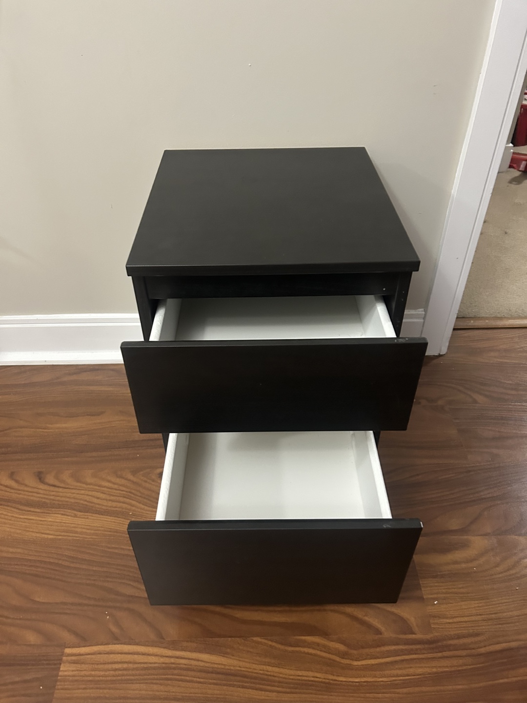 IKEA MALM Two-Drawer Chest - Black-Brown - photo 2