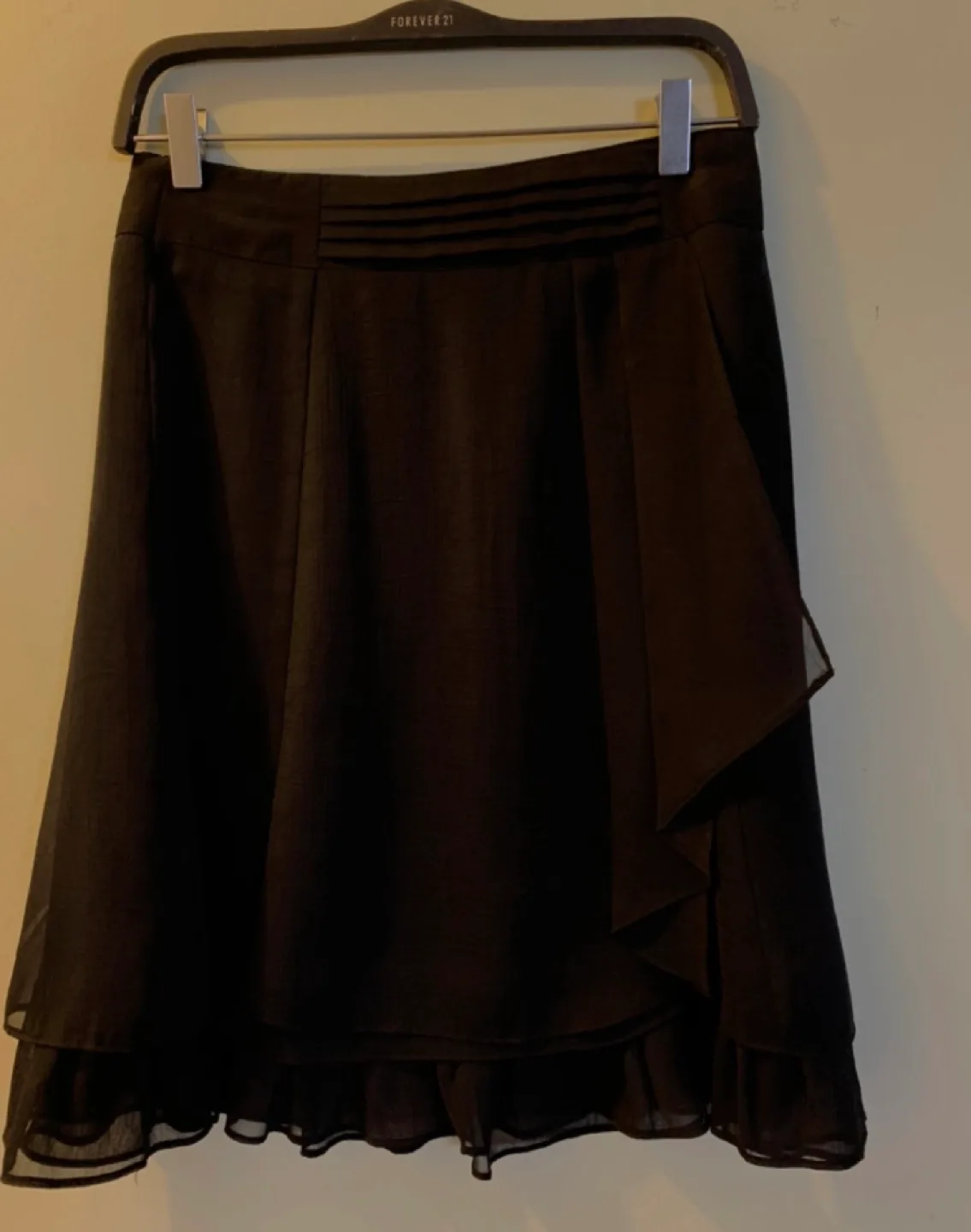 Black  chiffon  skirt like New M thumbnail