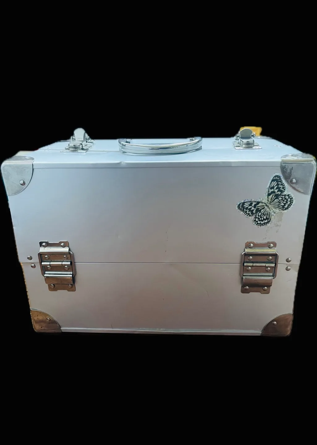 Vintage Metal Cosmetic Case 🧡 image indicator(3)