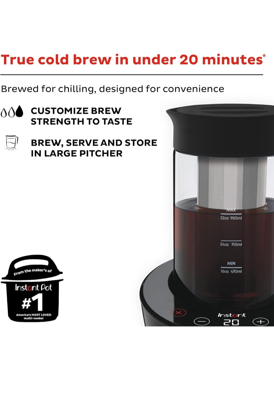 Instant Pot Cold Brew Coffee Maker
