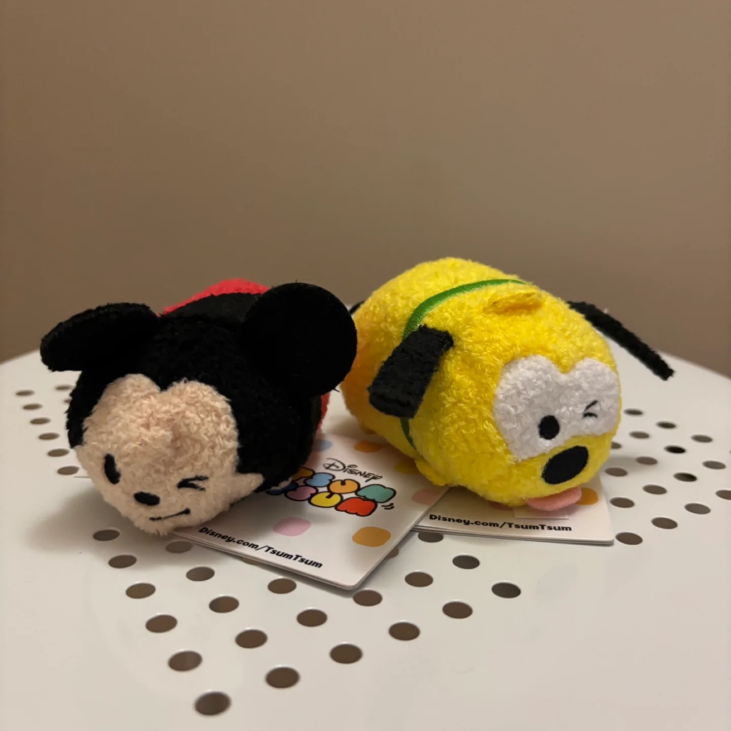 Disney Tsum Tsum Mickey and Goofy Plush Set 🧡 thumbnail