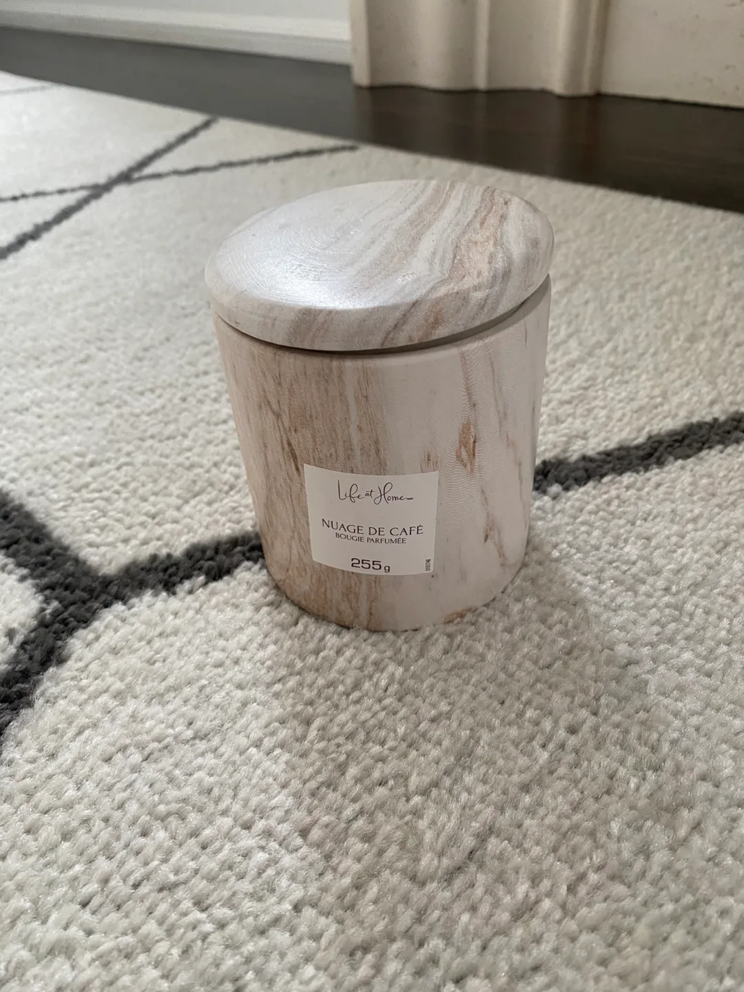 Life at Home Coffee Cloud Scented Candle - 255g thumbnail