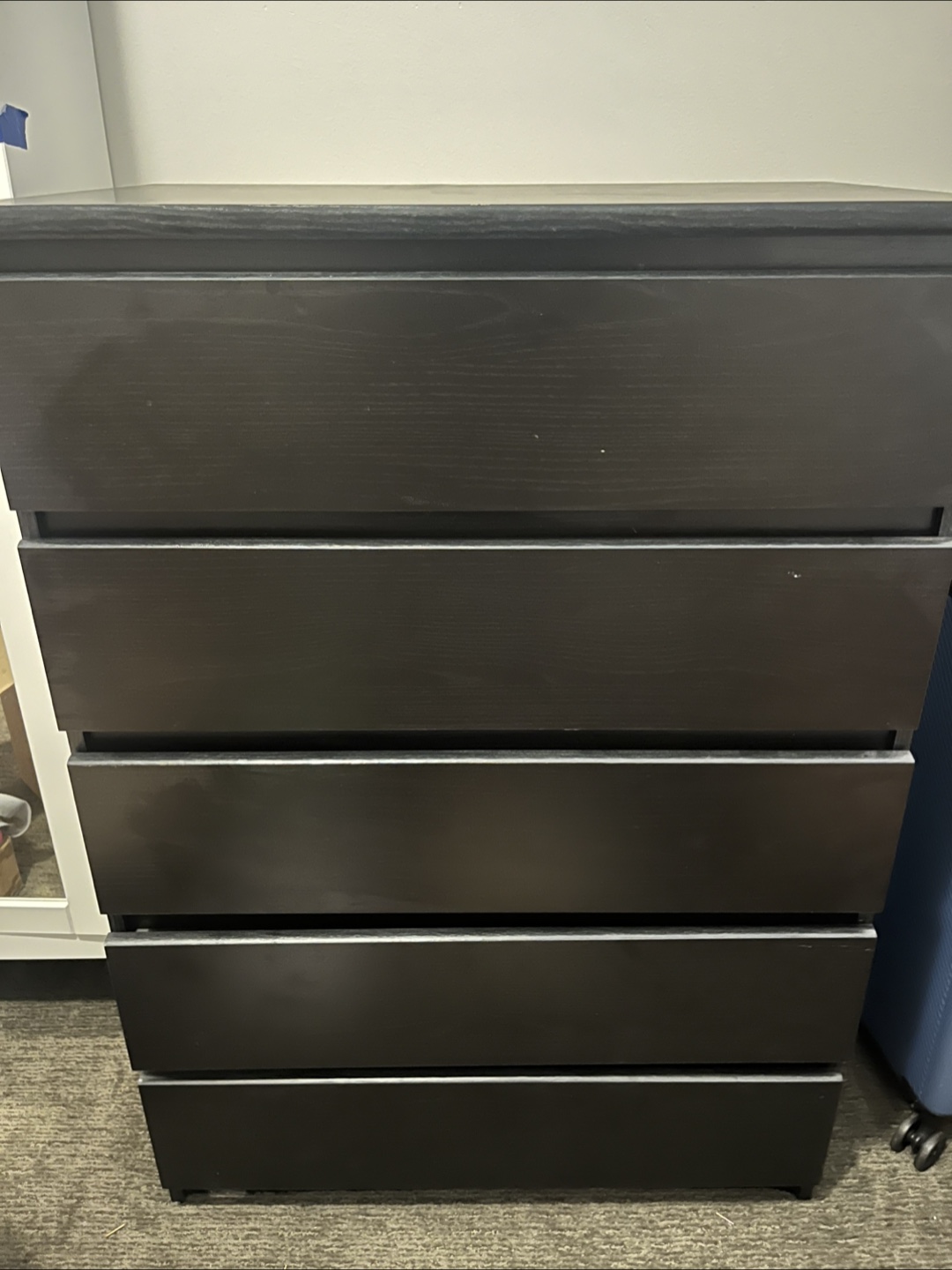 Black 5-Drawer Chest 🧡 - photo 2