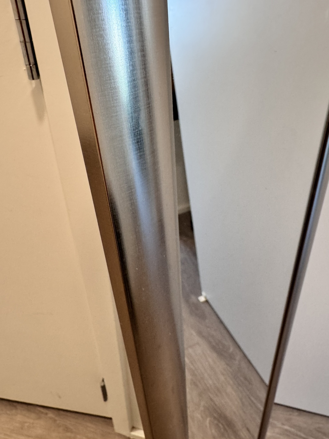 Brushed Silver Mirror - photo 2