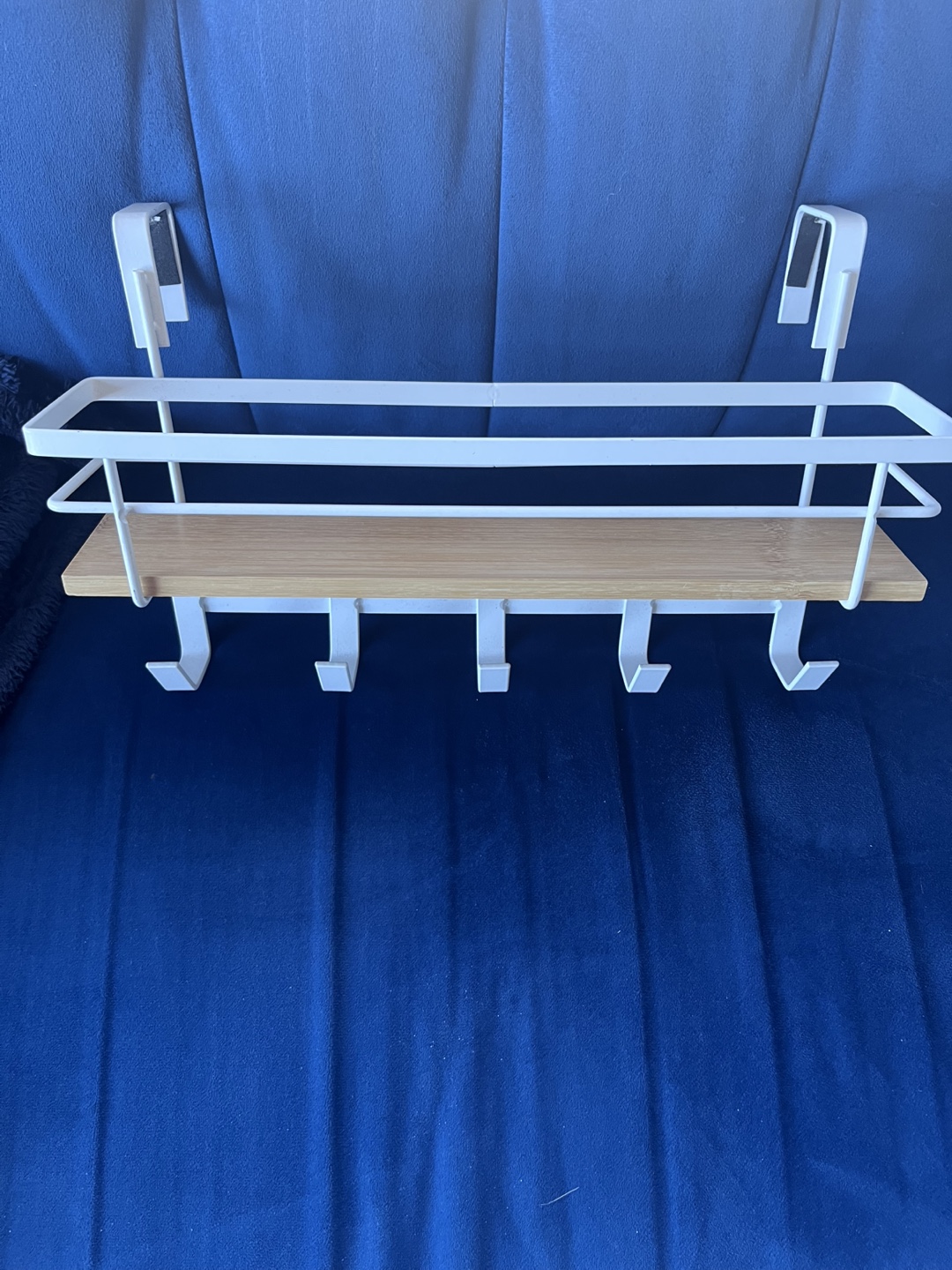 Over-the-Door Organizer with Hooks and Shelf - photo 3