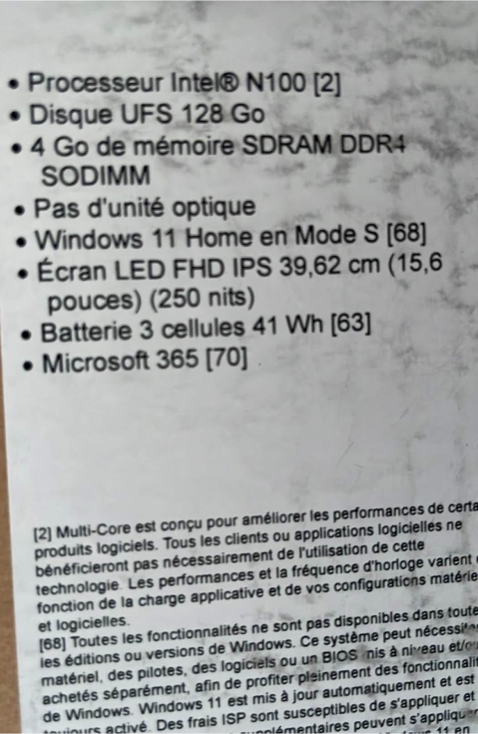 BRAND NEW hp 15 inch laptop. Hp Laptop 15-fd0048ca - photo 2