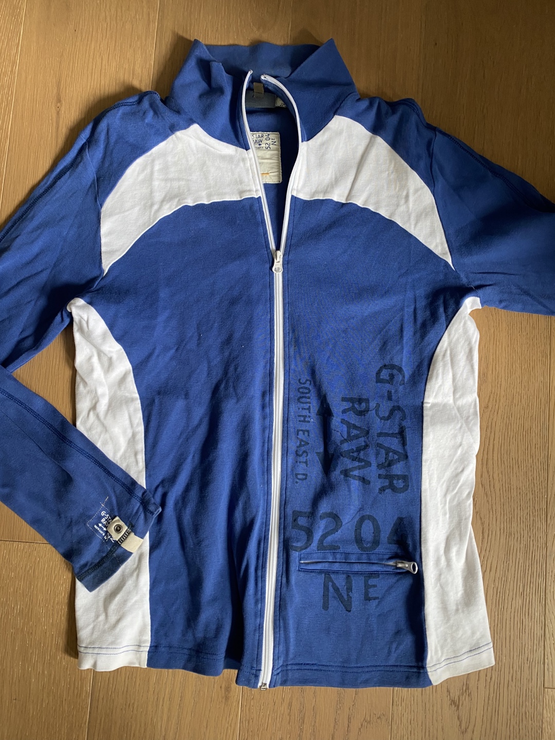G-Star Raw Men's Zip-Up Track Jacket - Size XL