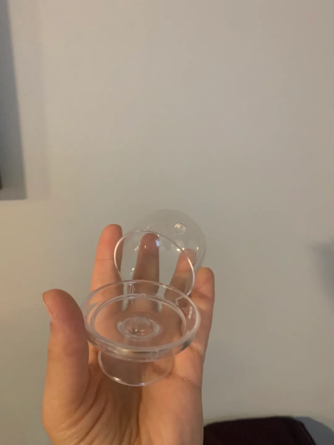 🧡 70x Miniature Clear Plastic Cake Domes with Stand image indicator(2)