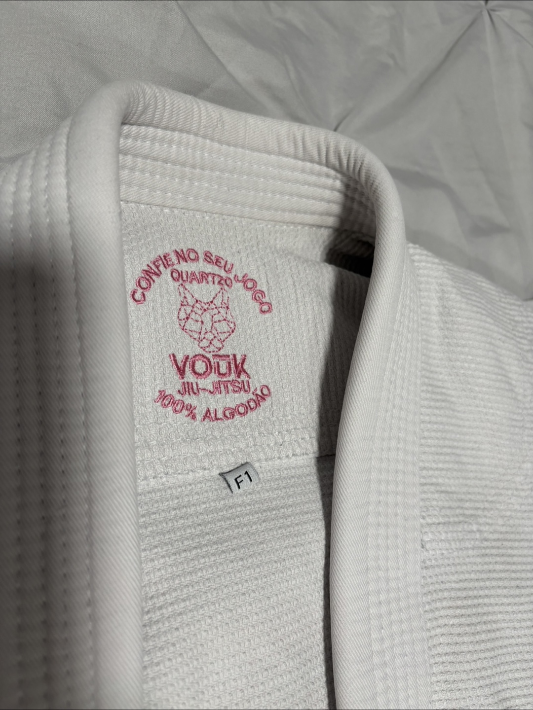 VOUK Jiu-Jitsu Gi - White/Pink - Limited Edition - photo 2