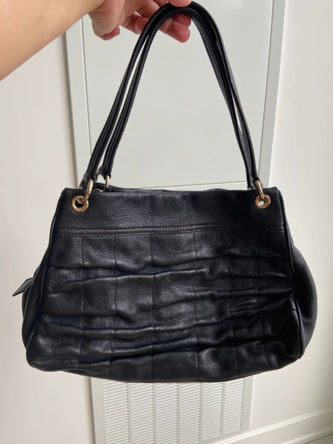 Authentic Cole Haan Genuine  Leather Handbag image indicator(4)