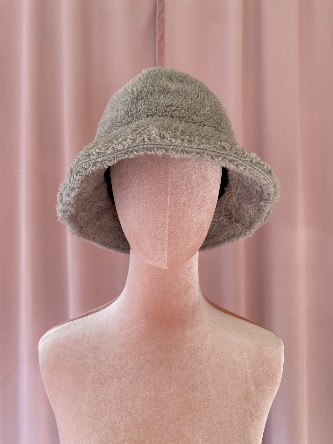 Muji Recycle Polyester Boa Bucket Hat