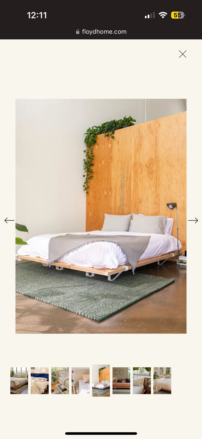 Floyd Platform Bed Frame, queen Size
